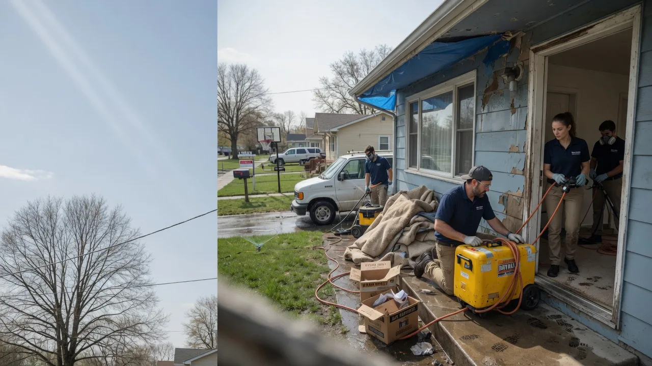 Basement Flood Cleanup in Jameson, MO near me